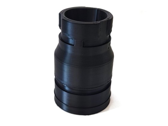 Adaptateur Dewalt AirLock vers machines Festool — photo de la pièce imprimée
