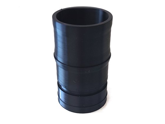 Adapter DeWalt AirLock auf Kantenfräse Makita DRT50 / RT0700C – Foto des gedruckten Teils